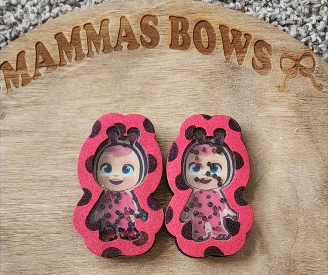 Ladybug Baby Shaker Centerpiece