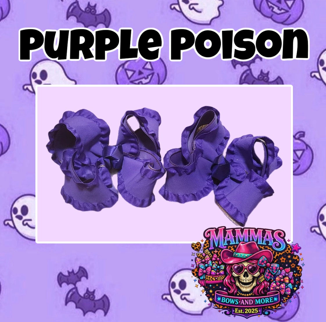 Purple Poison Piggies