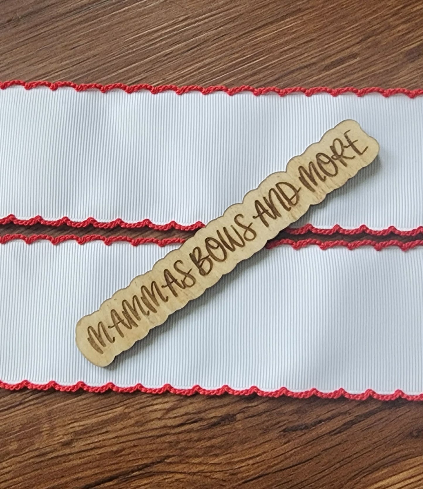 White/red moonstitch Piggies