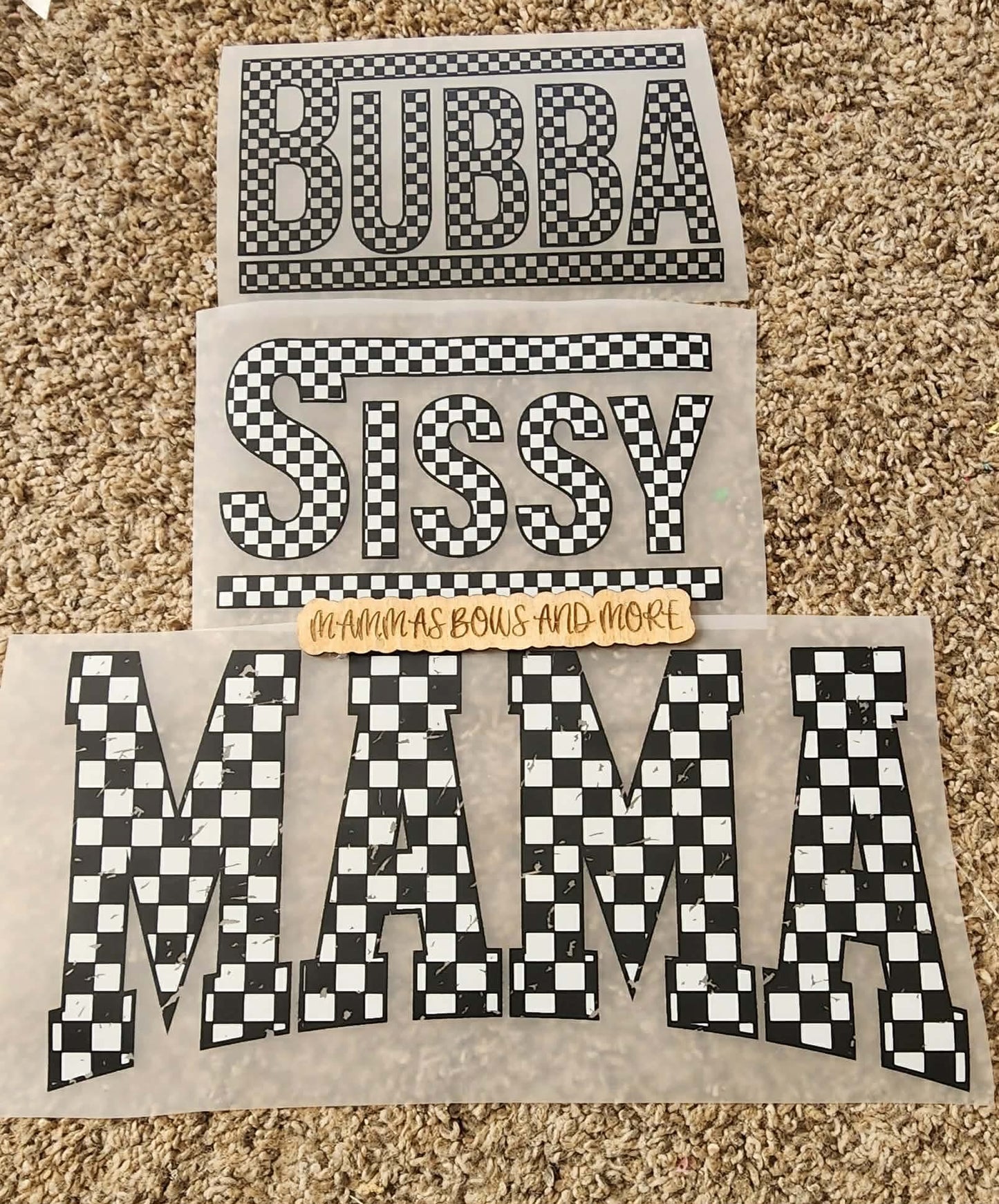 Mama/Sissy/Bubba tees