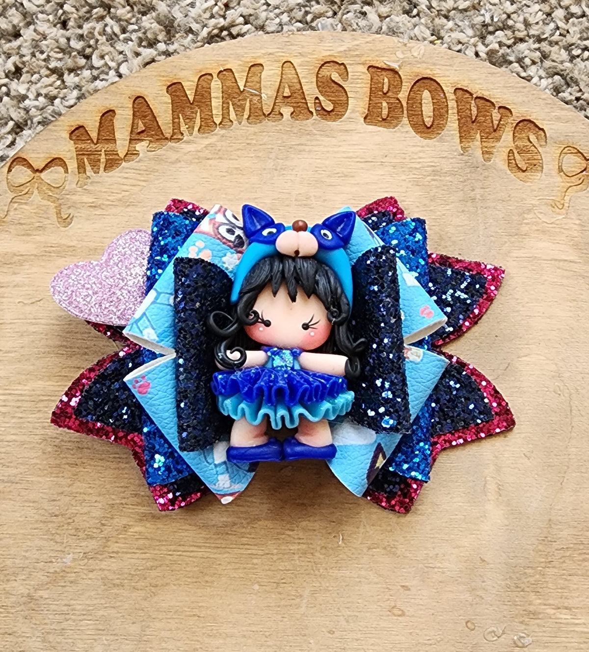Bluey CLAY BOW