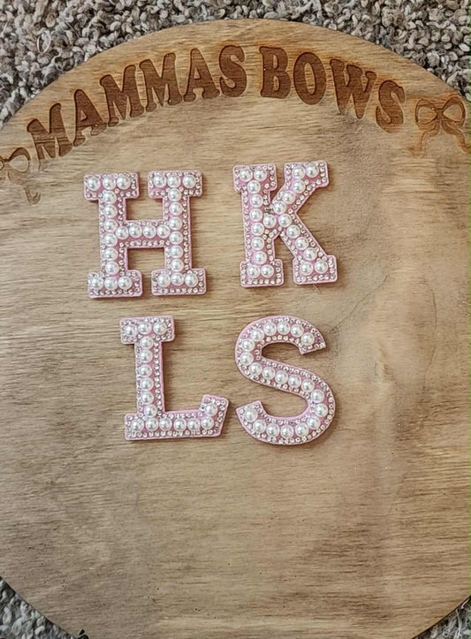 Pink Pearl Letters