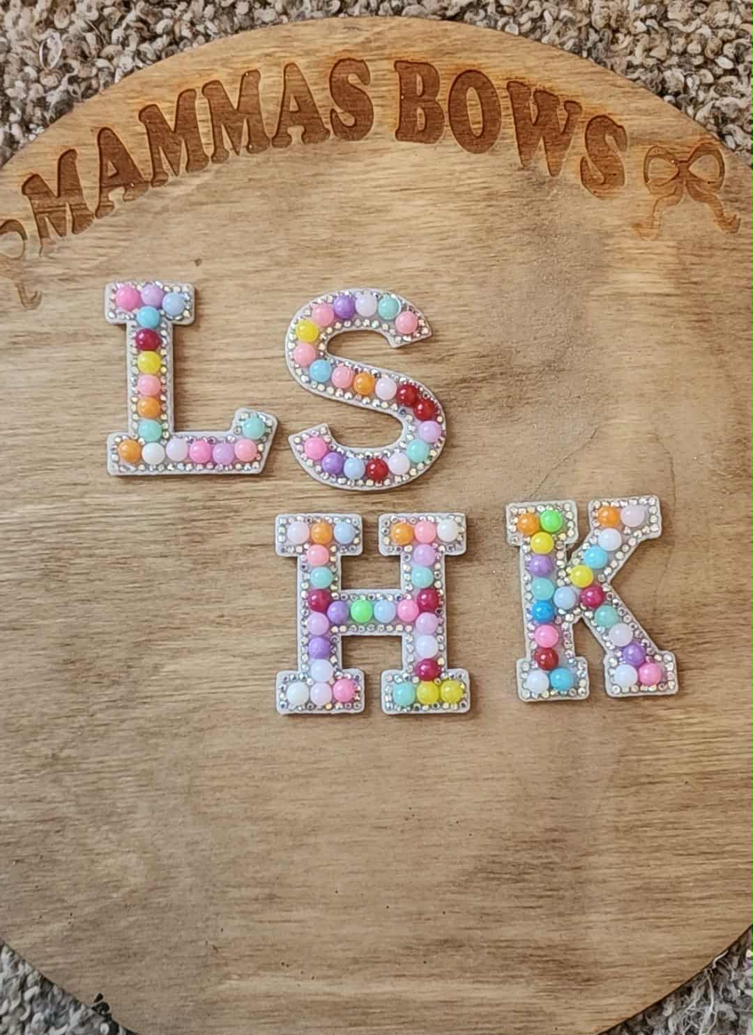 Colorful Letter Add Ons