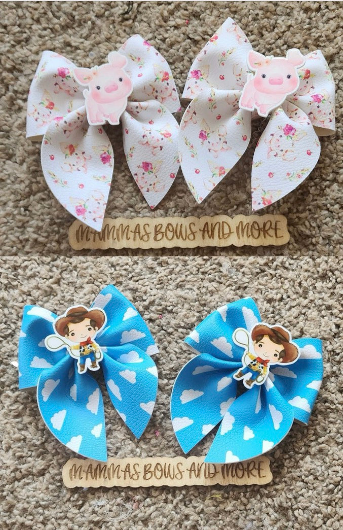 Faux leather Sailor piggies