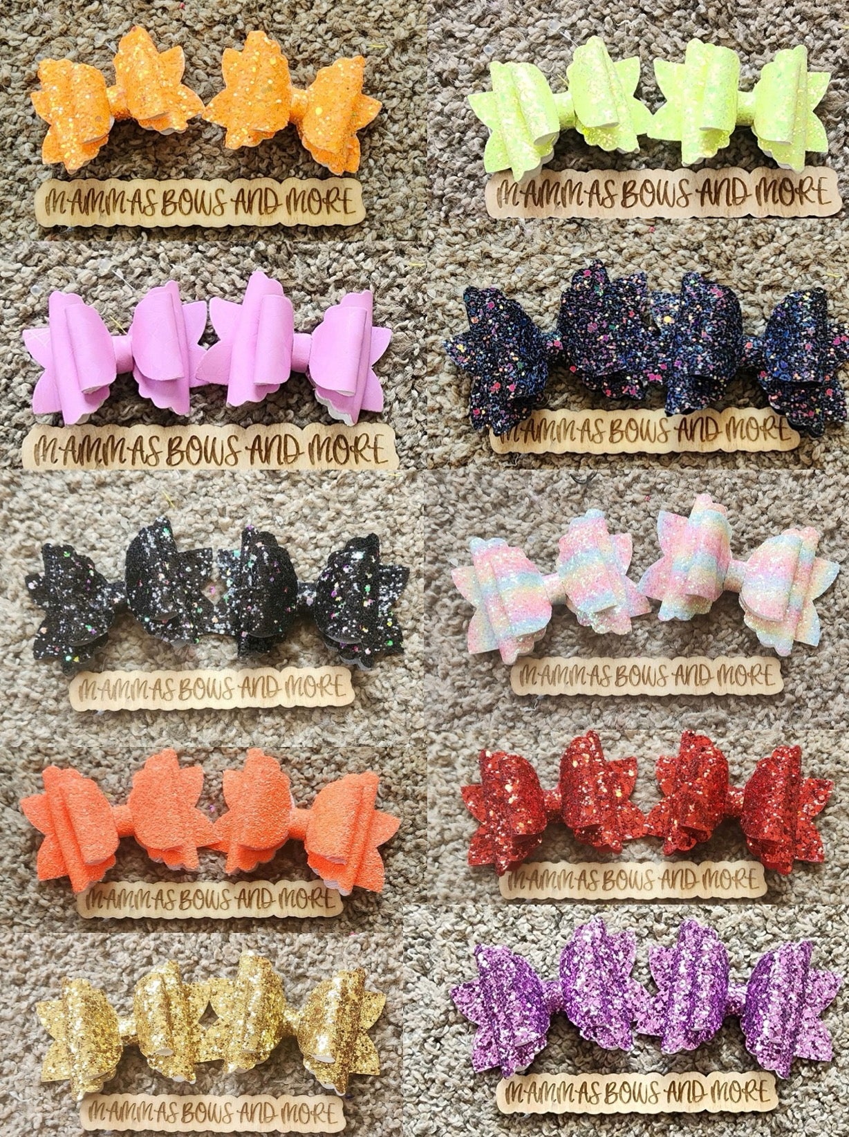 Mini Faux Leather Piggies