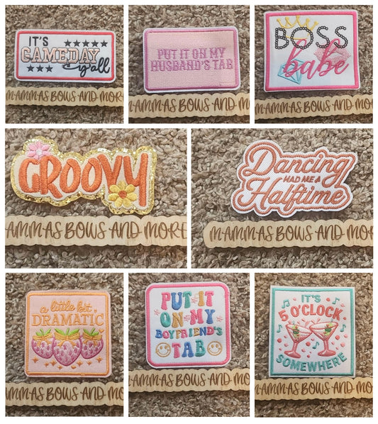 Fun Quote Patches