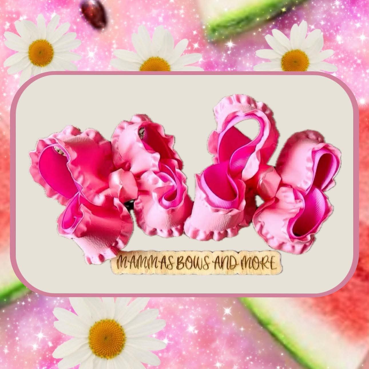 Rosy Ruffles Piggies