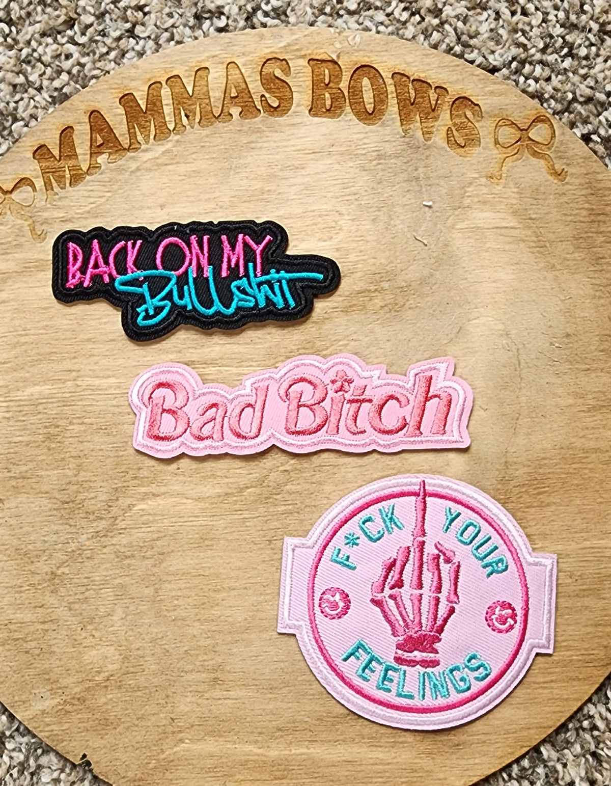 Adult Quote Patches