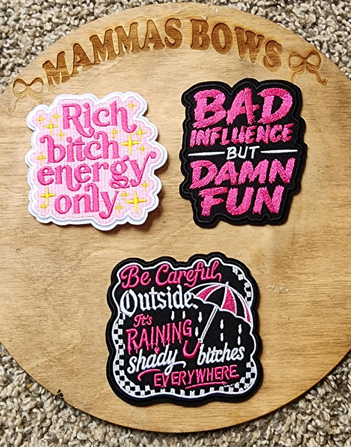 Adult Quote Patches