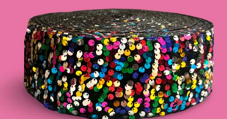 Two-Toned Sequins Bows